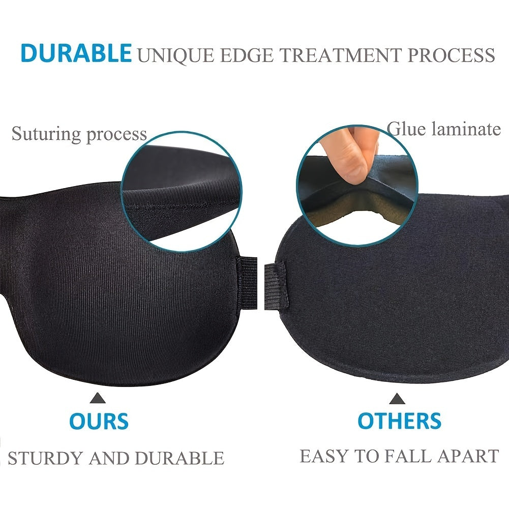 3D Deep Sleep Mask (One Size Fits All)